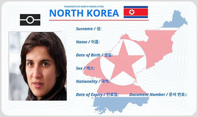 North Korea ID Card
