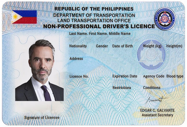 Philippines Driver License