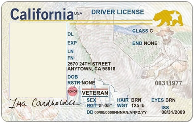 California Driver License